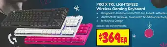 JB Hi-Fi PRO X TKL LIGHTSPEED Wireless Gaming Keyboard offer