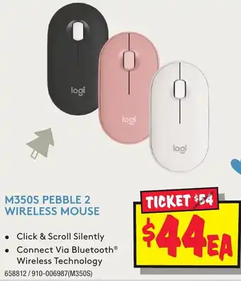 M350S PEBBLE 2 WIRELESS MOUSE