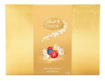 Coles Lindt Lindor Gift Box 235g offer