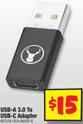 JB Hi-Fi USB-A 3.0 To USB-C Adapter offer