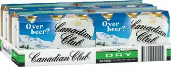 Coles Canadian Club & Dry Cans 24x375mL offer