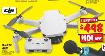 JB Hi-Fi Mini 2 SE Drone offer