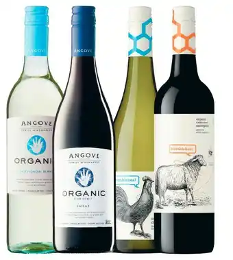 Angove Organic Range or Bumblebee Organic Range