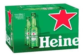Coles Heineken Bottles 24x330mL offer