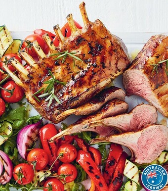 Coles Coles Australian Lamb Rack Roast offer