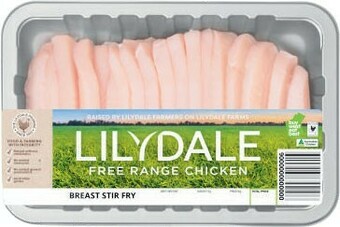 Lilydale Free Range Chicken Stir Fry 500g