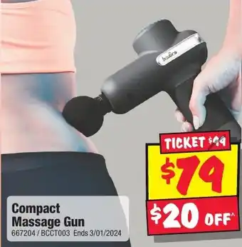 JB Hi-Fi Compact Massage Gun offer