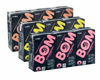 Coles Coles BOM Liquid Breakfast 3x250mL offer