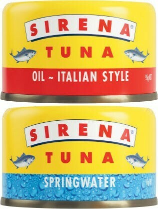 Coles Sirena Tuna 95g offer