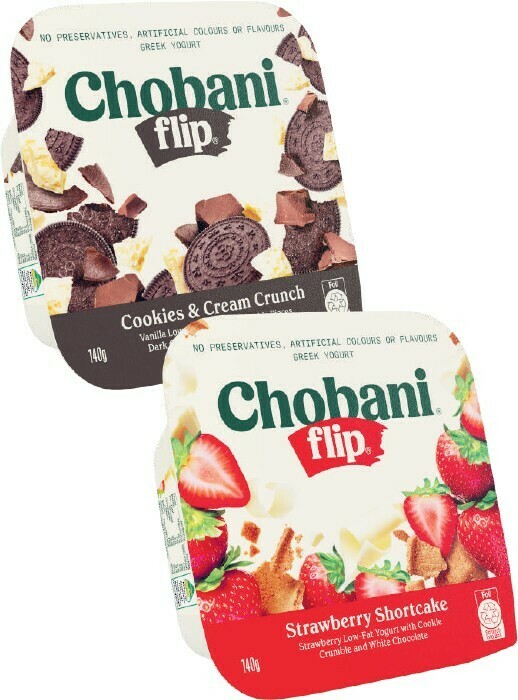Chobani Flip Yogurt 140g offer at Coles