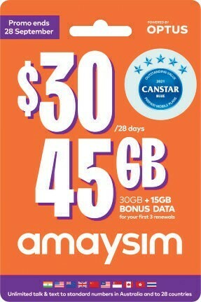 Coles amaysim $30 Starter Pack offer
