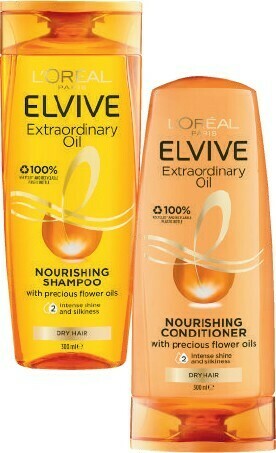 Coles L’Oréal Elvive Shampoo or Conditioner 300mL offer