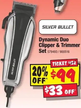 JB Hi-Fi Dynamic Duo Clipper & Trimmer Set offer