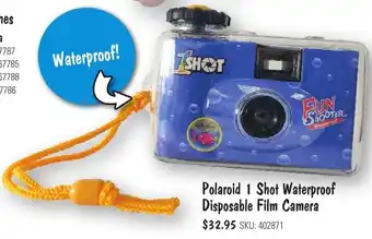 JB Hi-Fi Polaroid 1 Shot Waterproof Disposable Film Camera offer
