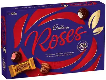 IGA Cadbury chocolate roses box 420g offer