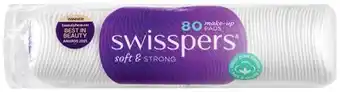 IGA Swisspers make‑up pads 80 pack offer