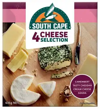 IGA South cape 4 cheese selection 435g offer
