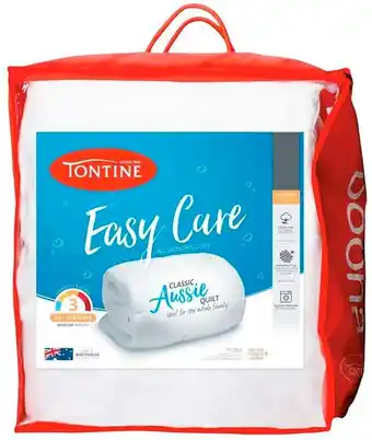 Spotlight 50% off tontine easy care quilt offer