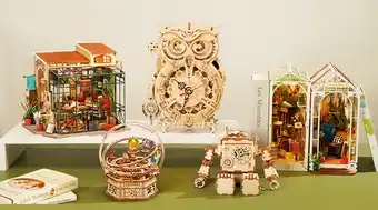 Spotlight 20% off all robotime kits offer