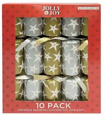 Spotlight 50% off jolly & joy bon bons 25cm 10 pack offer