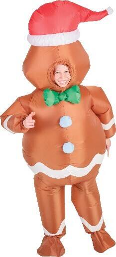 Jolly And Joy Inflatable Gingerbread Man Costume Offer At Spotlight