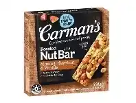 Woolworths Carman’s Muesli and Nut Bars 160-270g Pk 5/6 offer