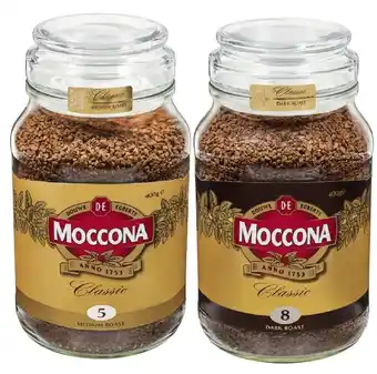 Coles Moccona freeze dried instant coffee 400g offer