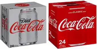 Coles Coca-cola soft drink 24x375ml offer