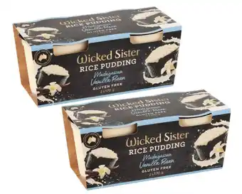 Coles Wicked sister twin pack 200g-340g offer