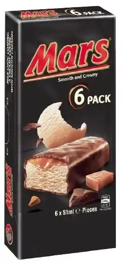 Coles Mars multi packs 6 pack 264ml-318ml offer