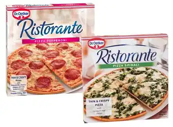 Coles Dr oetker ristorante pizza 310g-390g offer