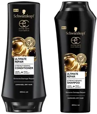 Schwarzkopf extra care shampoo or conditioner 400ml