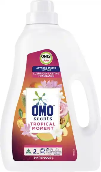 Omo scents laundry liquid 2 litre