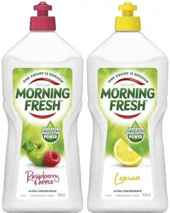 Coles Morning fresh dishwashing liquid 900ml offer