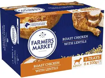 Coles Farmers market dog food 6x100g offer