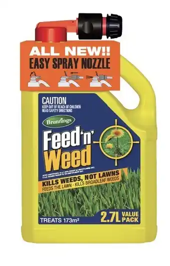 Coles Brunnings feed n weed 2.7 litre offer