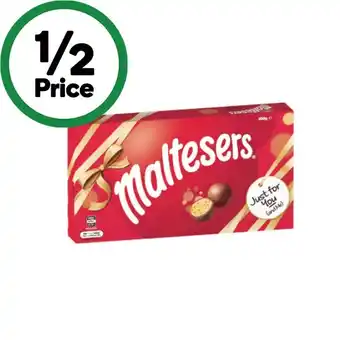 Woolworths Maltesers gift box 400g offer