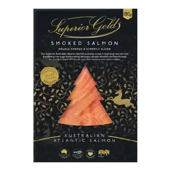 Woolworths Superior gold smoked salmon 180g offer