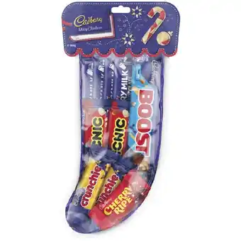 Woolworths Cadbury christmas stocking 183g offer