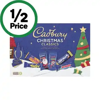 Woolworths Cadbury christmas selections box 415g offer