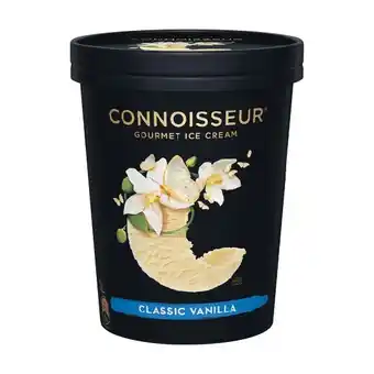 Woolworths Connoisseur ice cream 1 litre – from the freezer offer