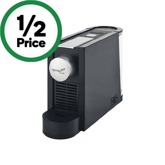 Espressotoria piccolo machine offer at Woolworths