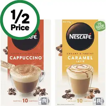 Woolworths Nescafe mixers pk 8-10 offer