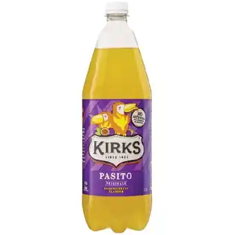 Woolworths Kirks soft drink varieties 1.25 litre offer