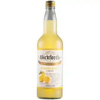 Bickfords cordial 750ml