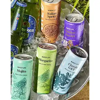 Woolworths Naked life mixers 4 x 200-250ml offer