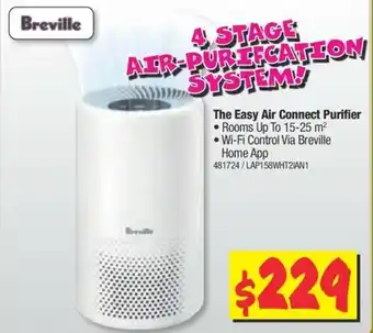 JB Hi-Fi Breville The Easy Air Connect Purifier offer