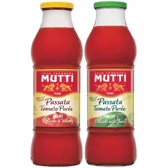 Woolworths Mutti passata 700g offer