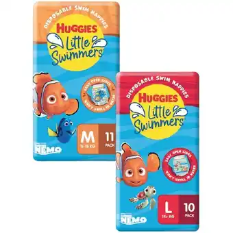 Woolworths Huggies little swimmers pk 10-12 offer