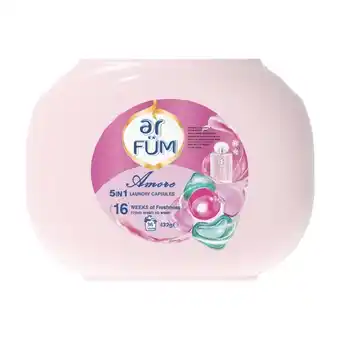 Woolworths Ar fum 5 in 1 laundry capsules pk 36 offer